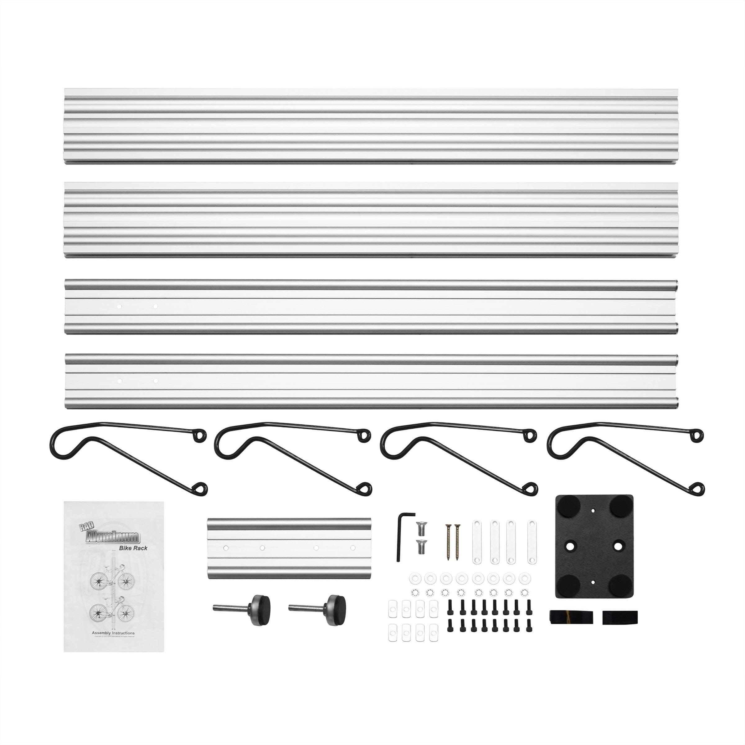 Rad Cycle Aluminum Bike Stand Bicycle Rack Holds Two Bicycles
