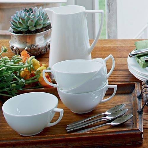 Jasper Conran White Covered Sugar by Wedgwood