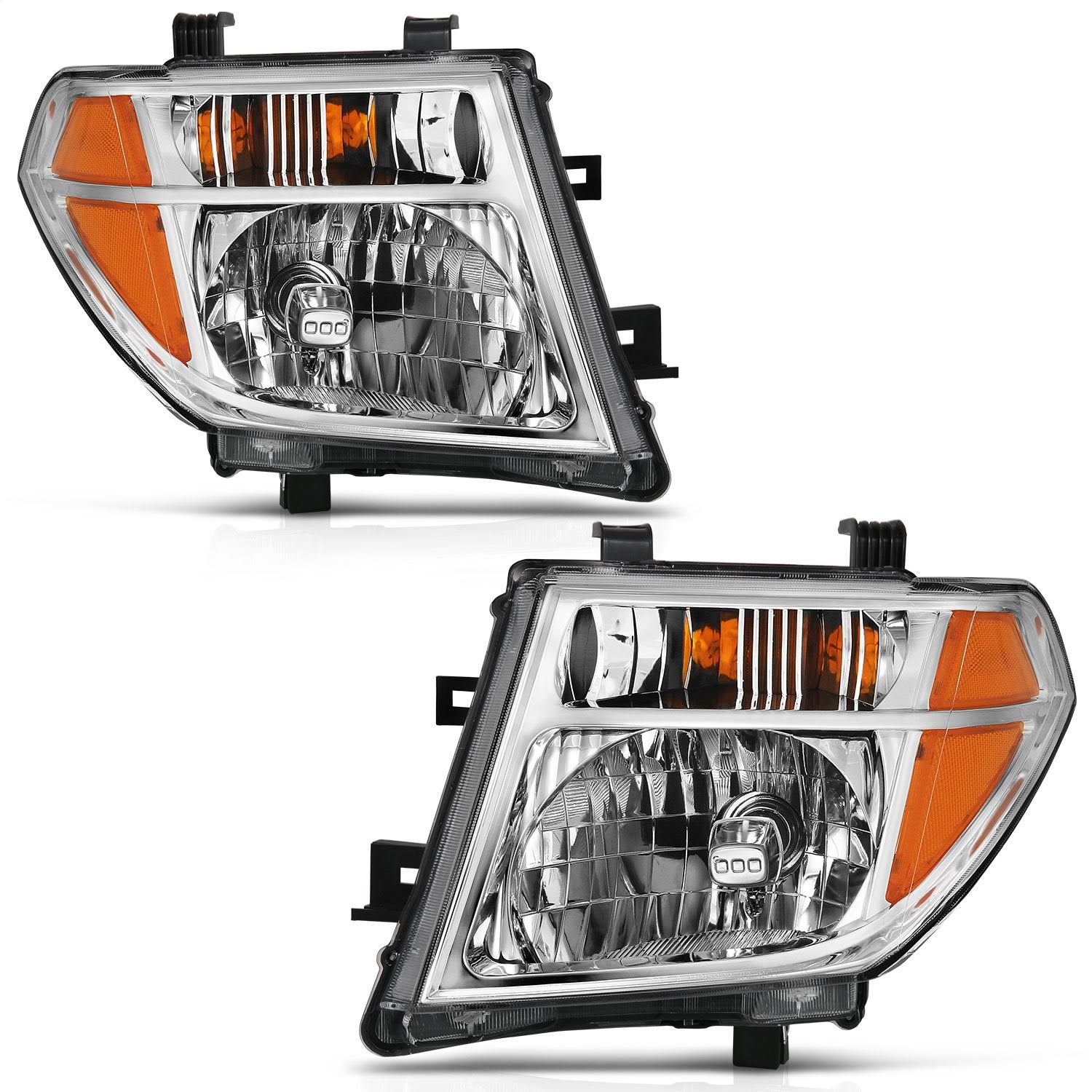 Anzo USA - Crystal Headlight Chrome Amber - 111437