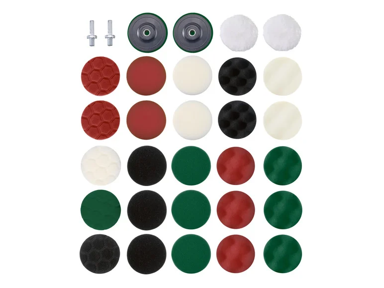 Kit de polissage et d'éponge, 31 pièces