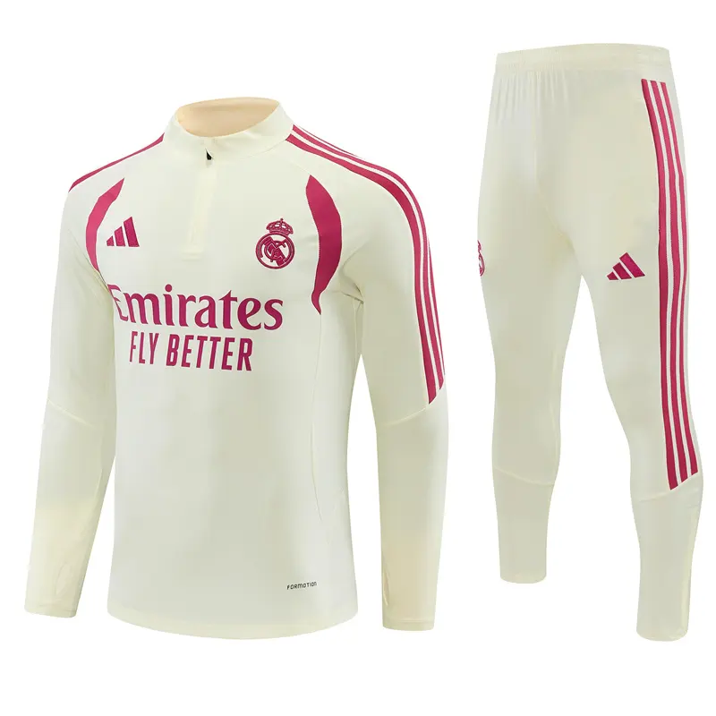 Real Madrid 26/27 Training Suit Cream