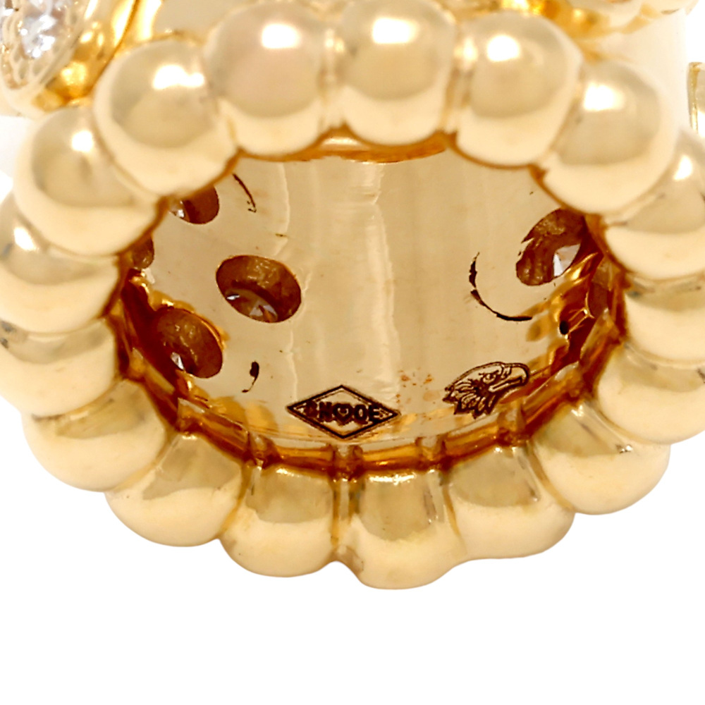 Van Cleef & Arpels Perlet Necklace 18K Yellow Gold Diamond VCARO3YG00