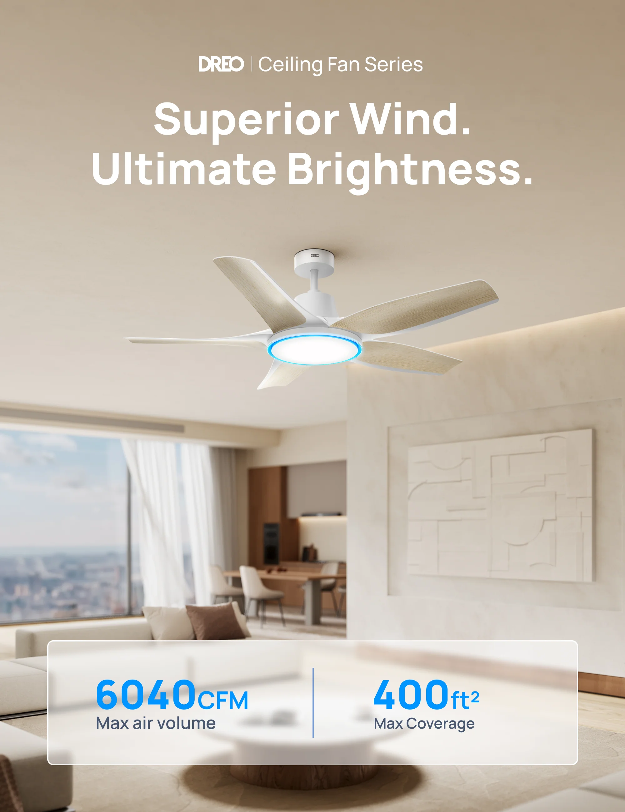 Smart Ceiling Fan CLF712S
