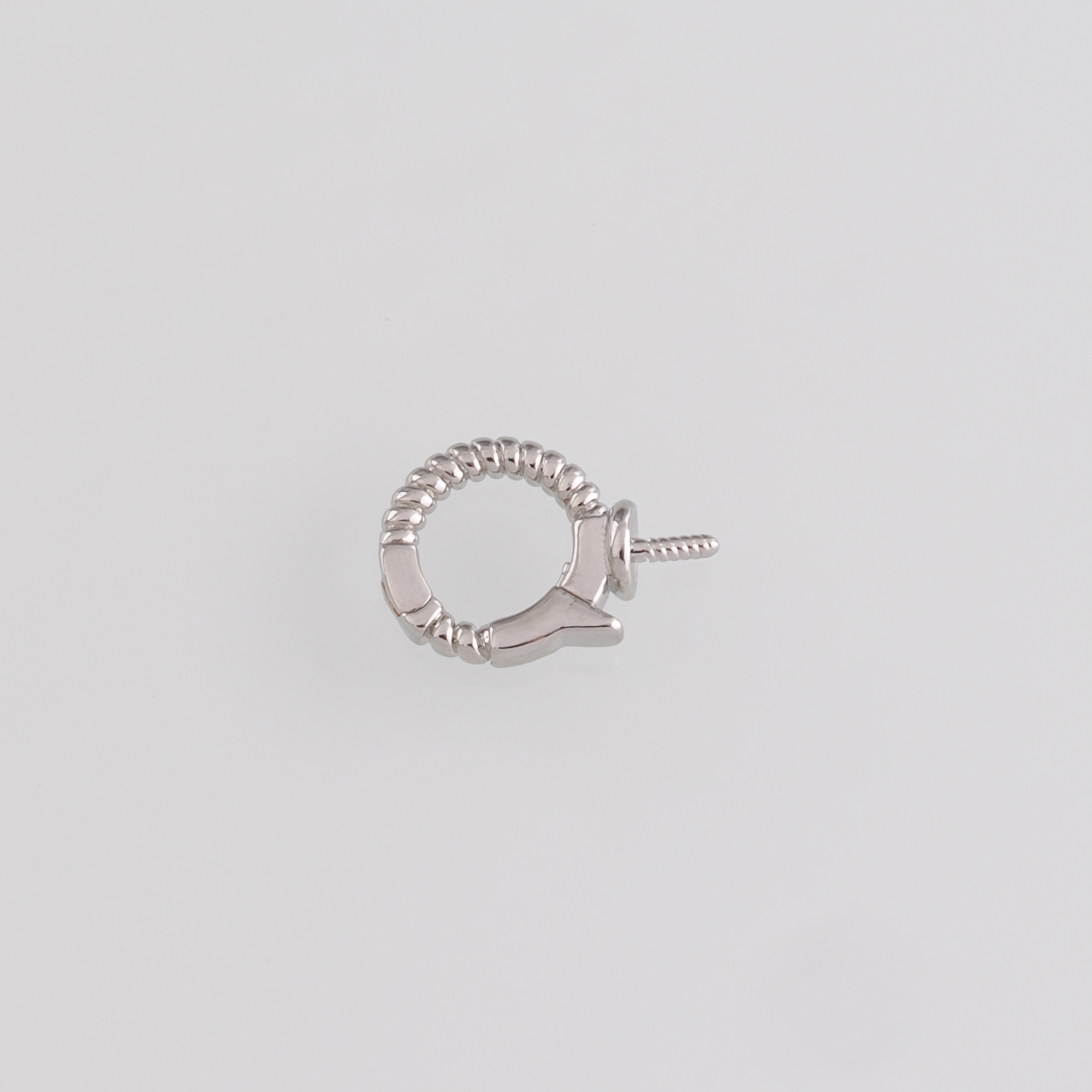 18K Gold Filled Round Clasp,Push Snap Clasp,Spring Buckle Bracelet Necklace for DIY Jewelry Finding Necklace Bracelet