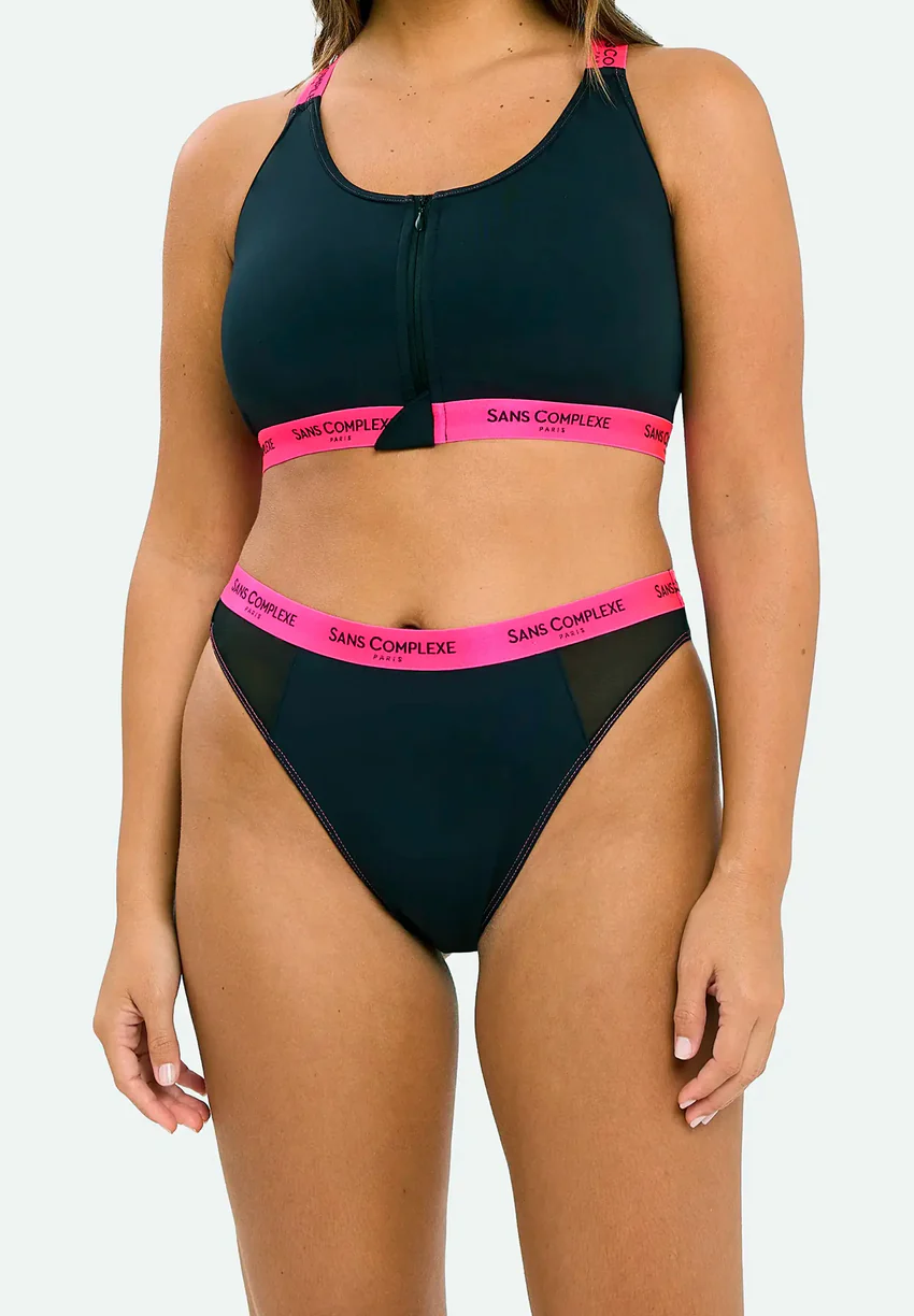 Tanga Anita B. Noir & Fuschia