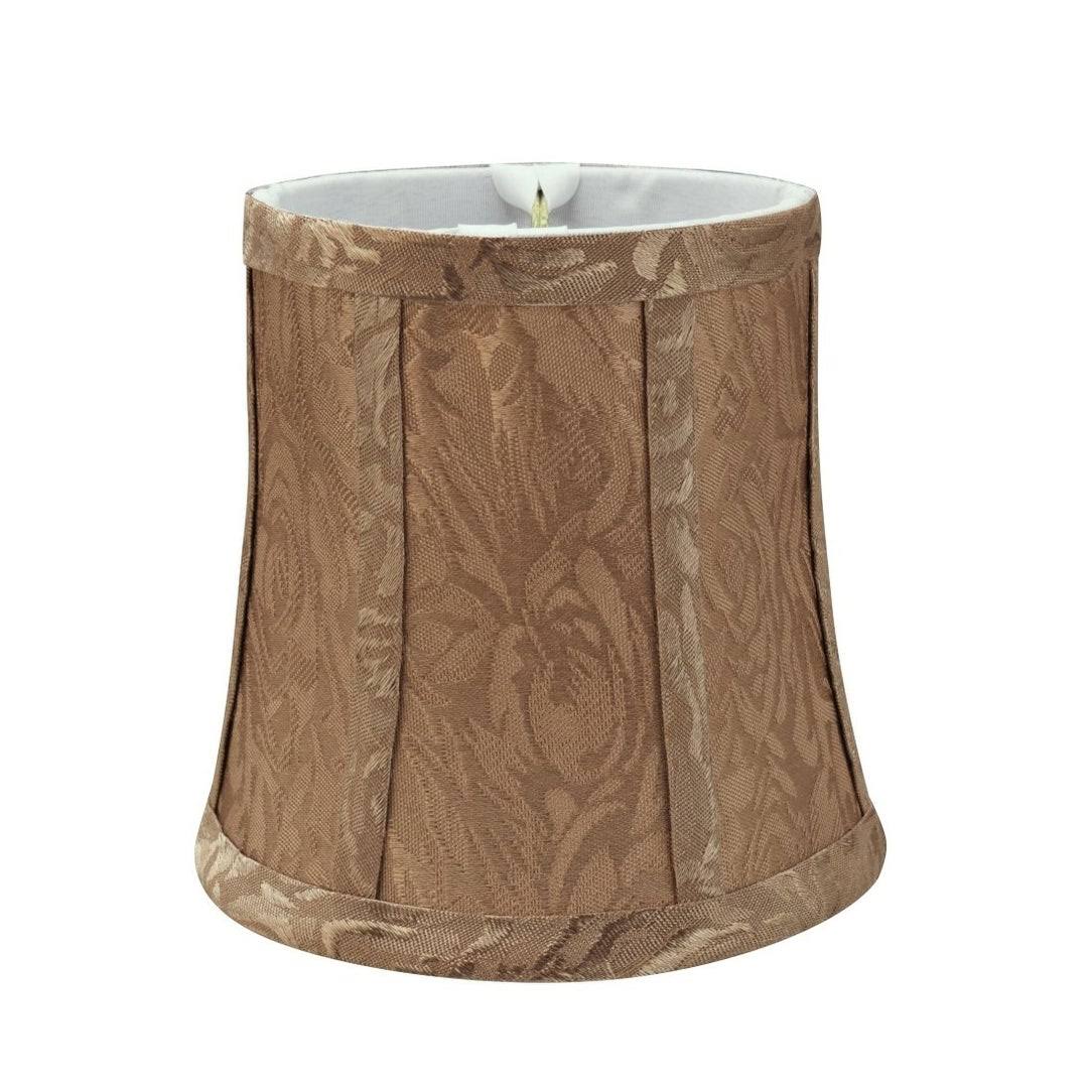Aspen Creative CORPORATION 5 in. x 5 in. Brown Bell Lamp Shade (9-Pack)