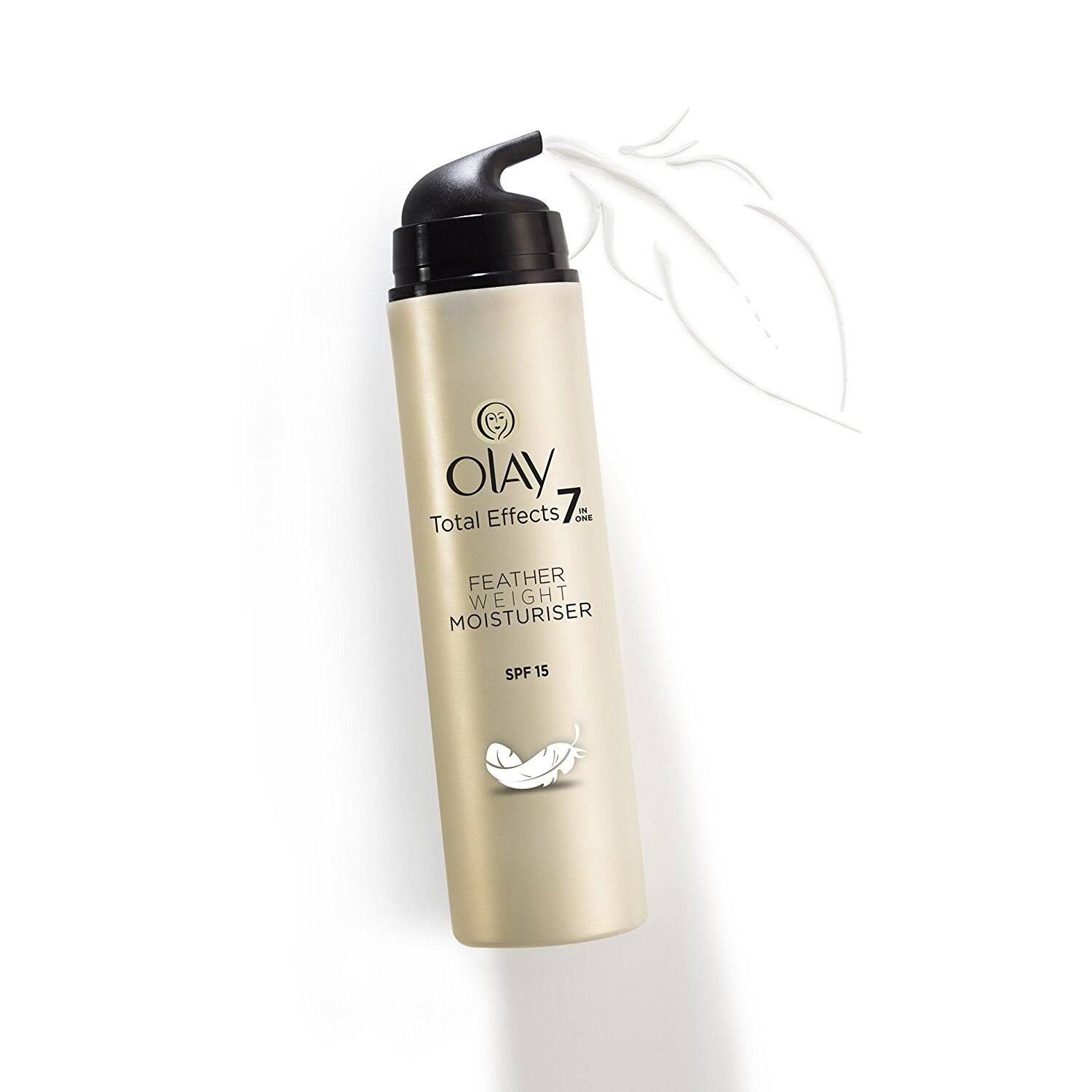 Olay Total Effects Featherweight Moisturiser 7-in-1 SPF15 Anti-Ageing Cream 50ml