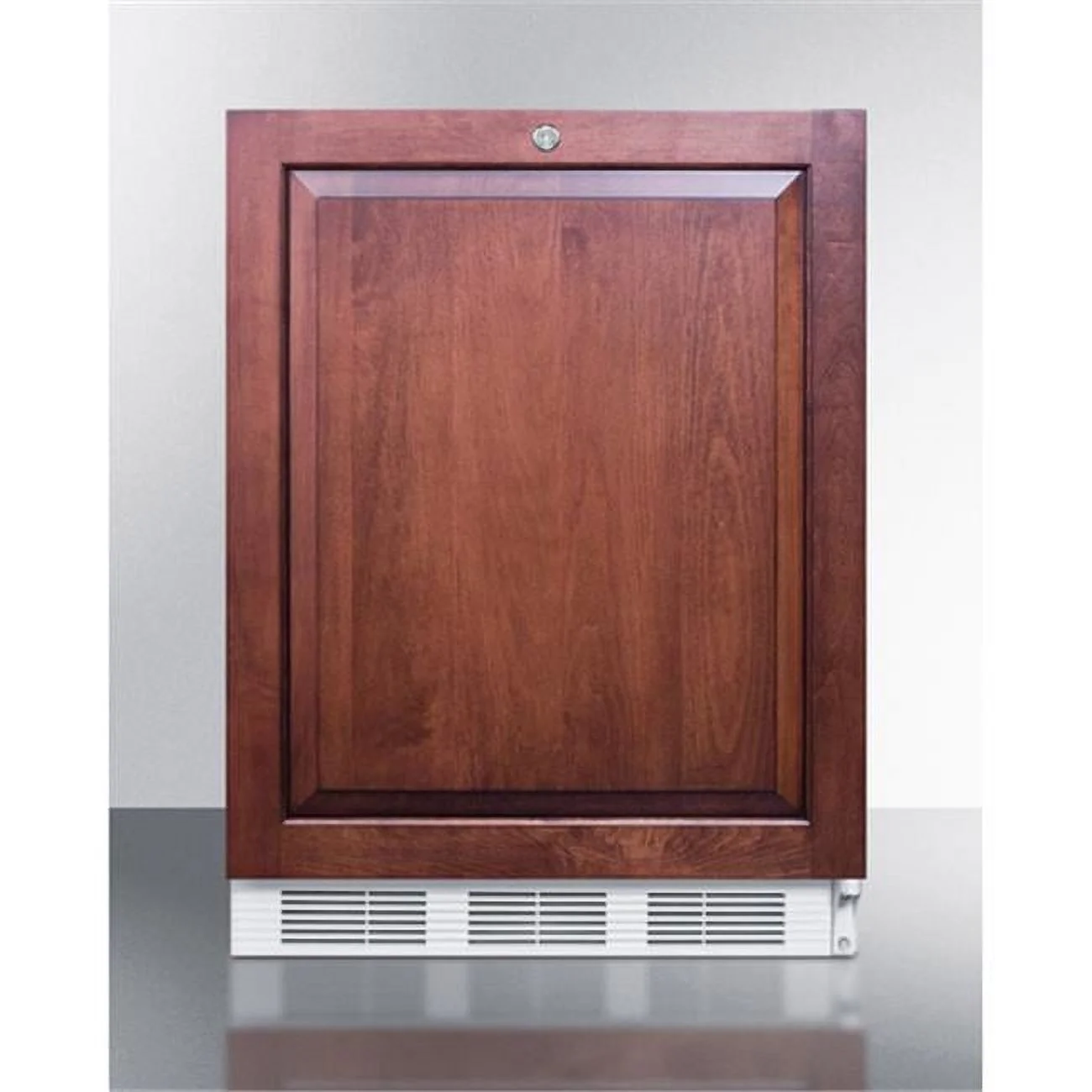 32.38 x 23.63 x 23.5 in. Built-In Undercounter ADA Compliant Refrigerator-Freezer, White Cabinet