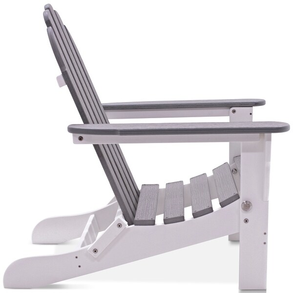 Nelson Recycled Plastic Folding Adirondack Chair by Havenside Home