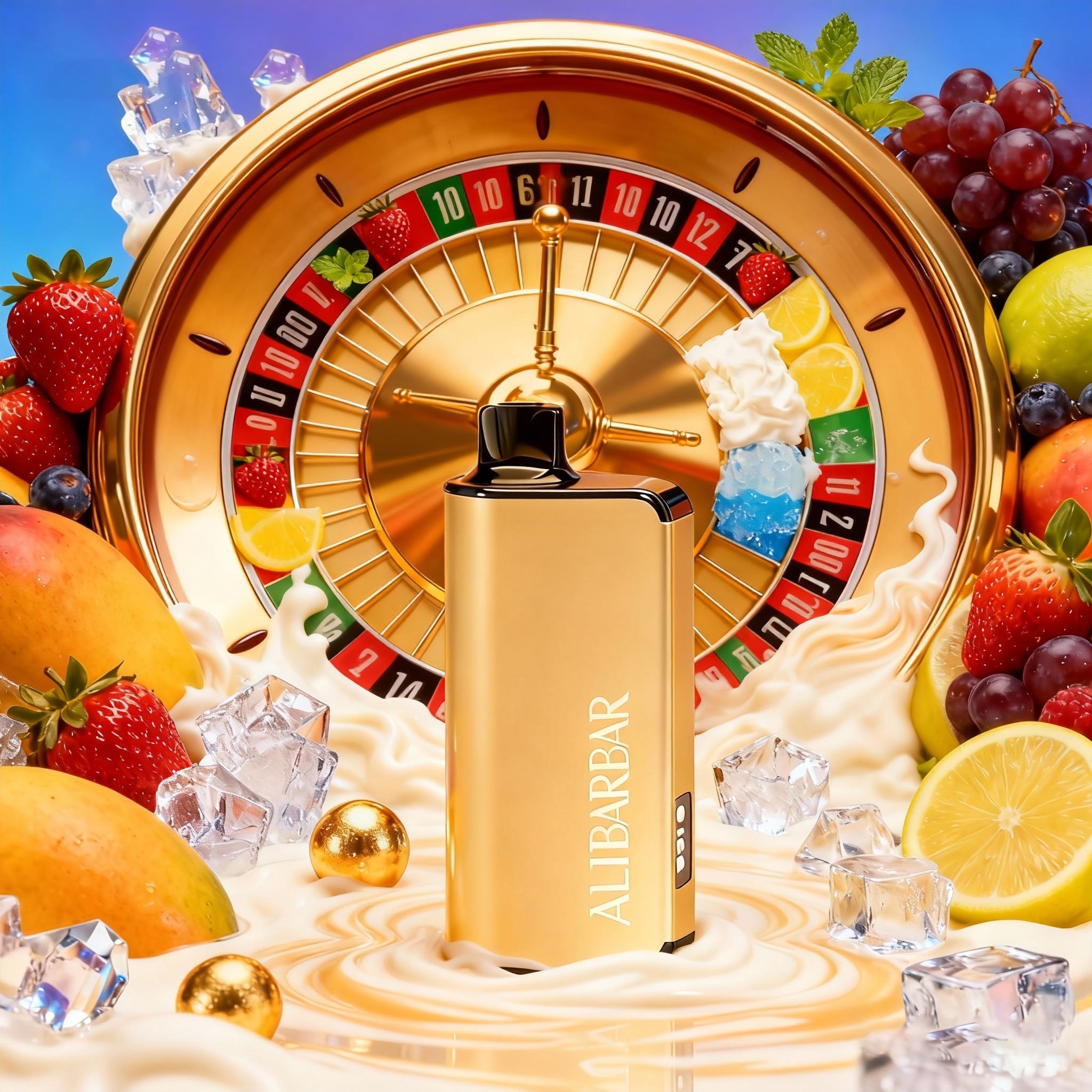 ALIBARBAR INGOT 900O Puffs 【Limited Edition】- 13 Flavors