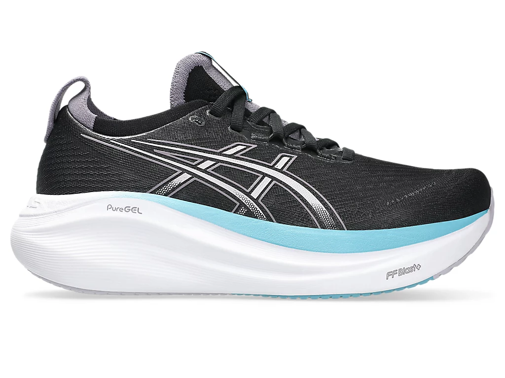 ASICS GEL-NIMBUS 27 Running Shoes BLACK/DUSK VIOLET 1012B752-004