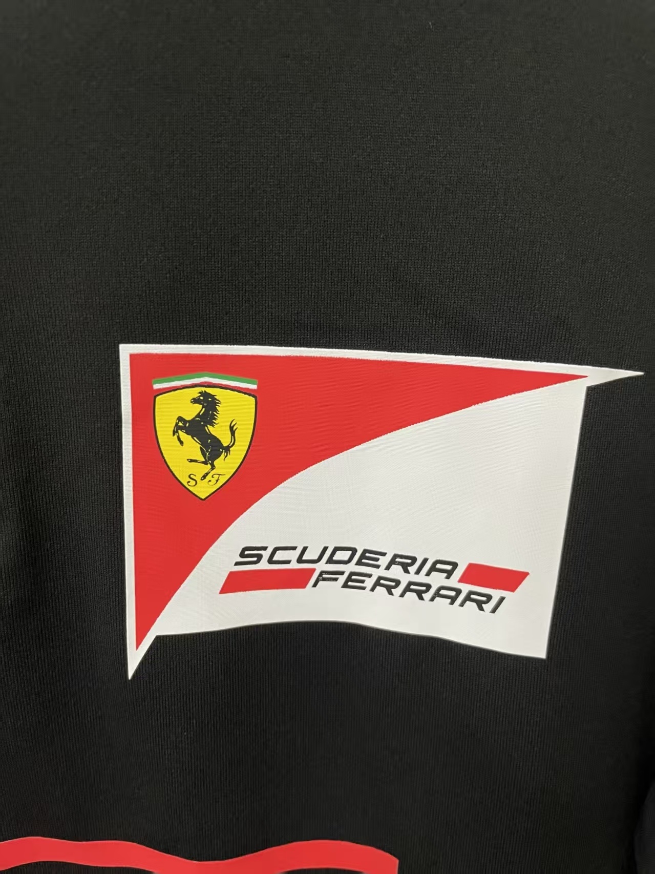 2026 F1 Polo Ferraria Black S-3XL