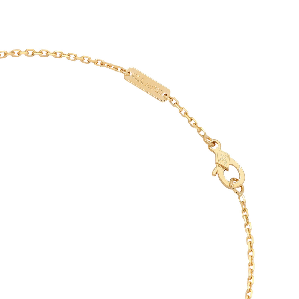 Van Cleef & Arpels Fauna de Papillon Necklace 18K White Gold & 18K Yellow Gold VCARP7UP00