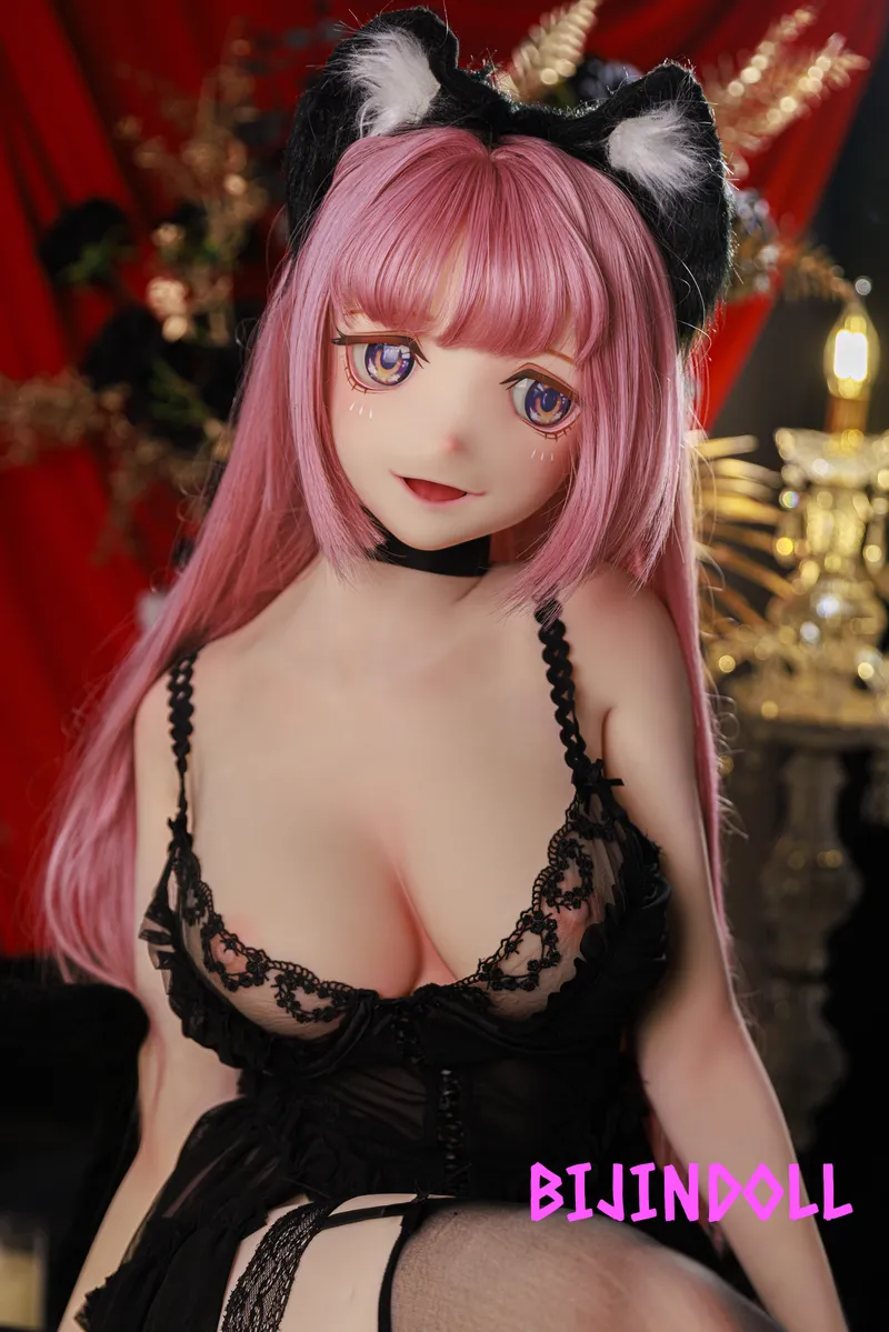 KiraDols Himari #KH002-A 155cm D-cup Anime Pink Silicone Love Doll