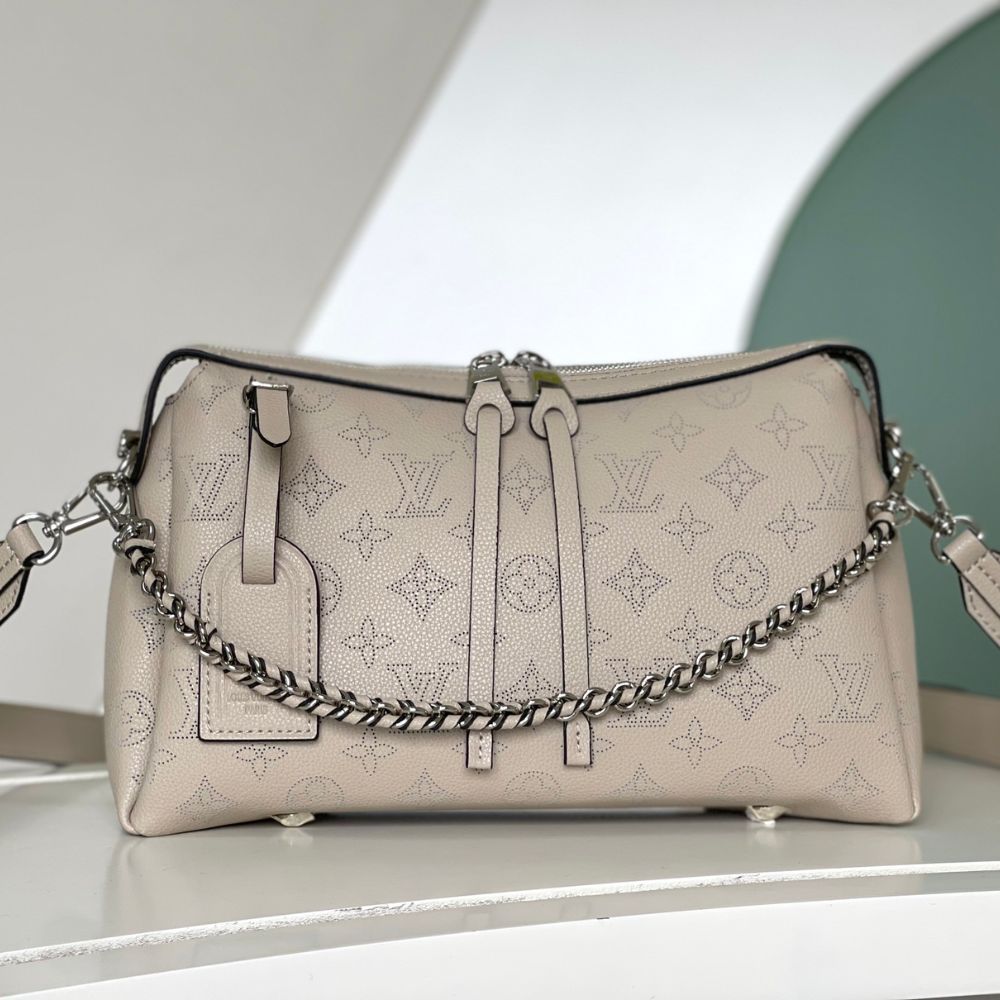 [Premium Quality] – Louis Vuitton Hand It All PM Galet Gray 11.4 Inches M24255