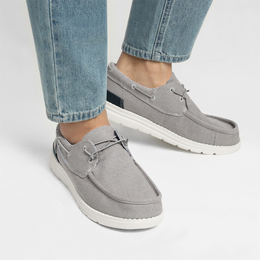Minimalist Men's Slip On  Canvas Loafers