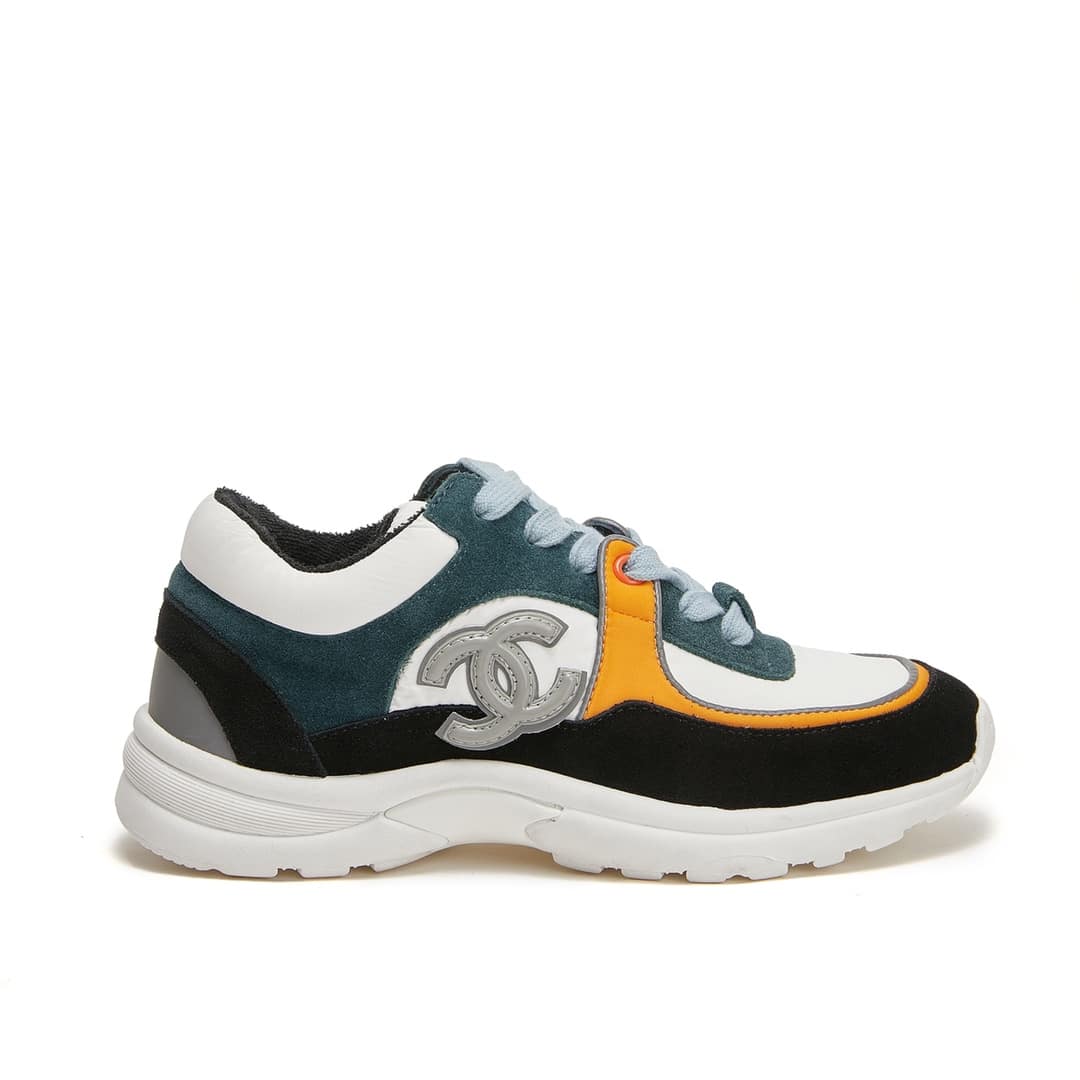 Chanel Wmns Sneaker White Navy G34360 Y53536 C0227