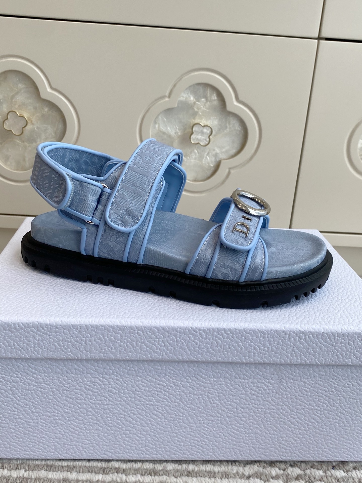 Dior 26ss Velcro platform sandals/slippers - cnluxepick