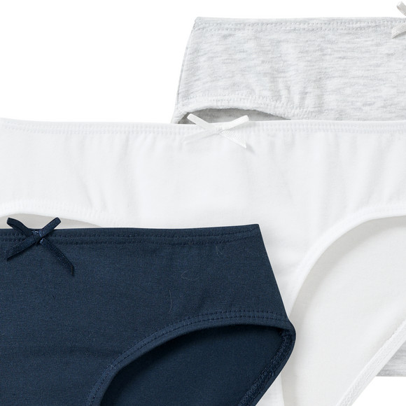 Yigga 3 Mädchen Slips im Basic-Look