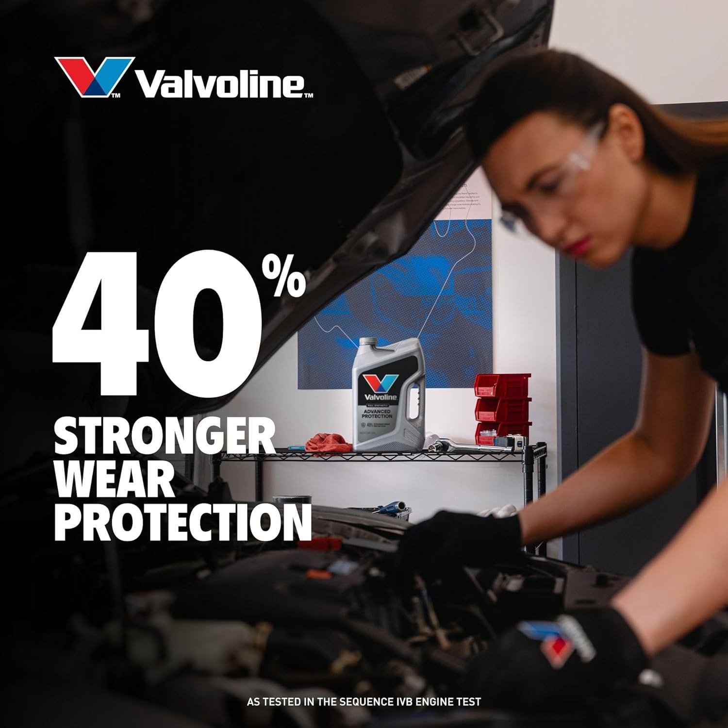 Advanced Full Synthetic SAE 0W-20 Motor Oil 5 QT, Case of 3