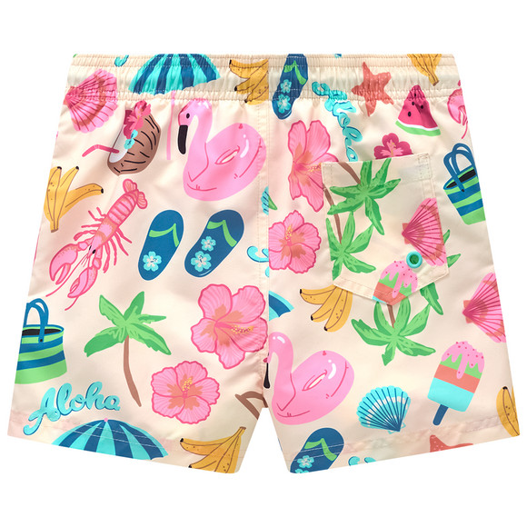 Famy Jungen Badeshorts mit sommerlichen Motiven