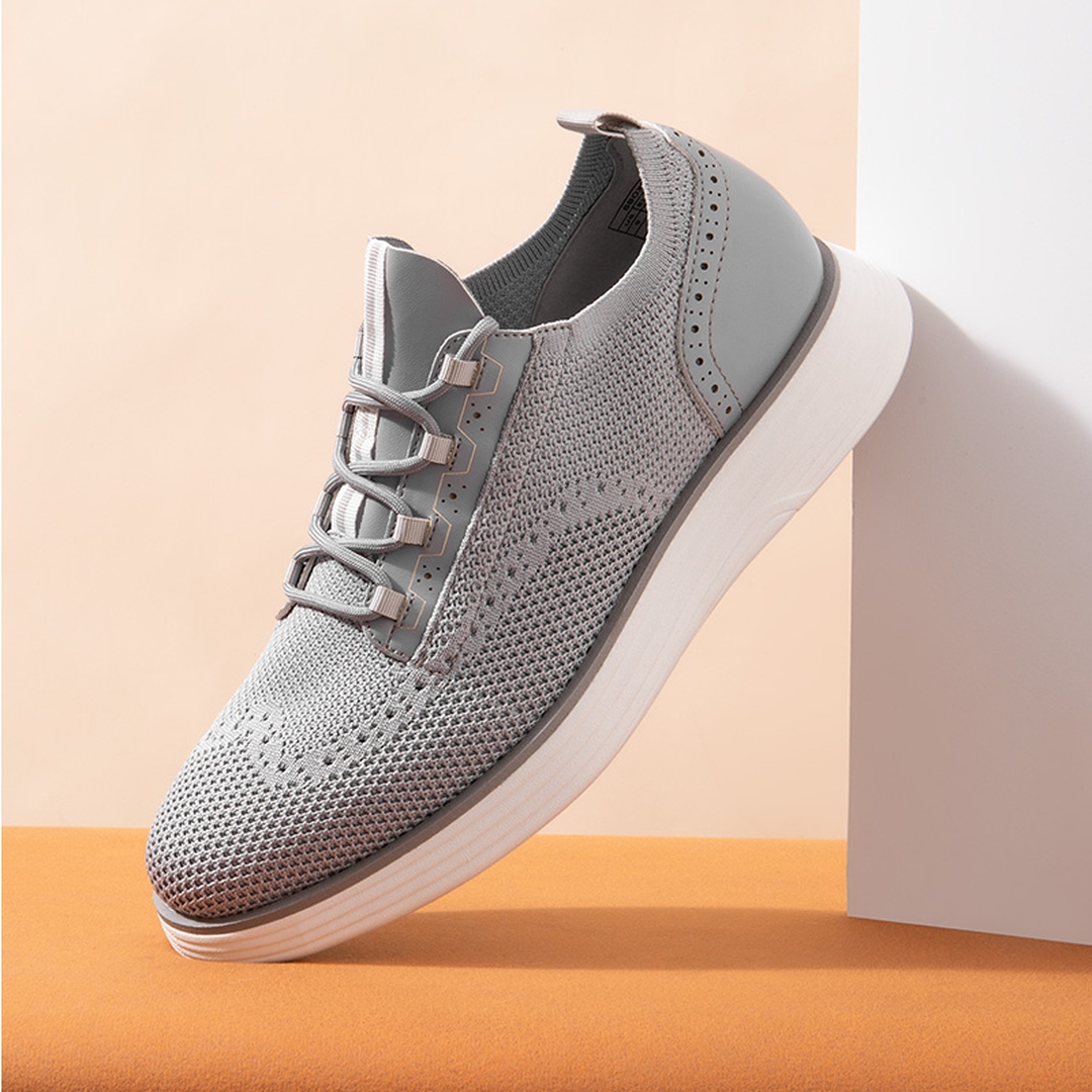 [MaxFlex SuiteCraft+] Men's Smart Casual Knit Oxford Shoes