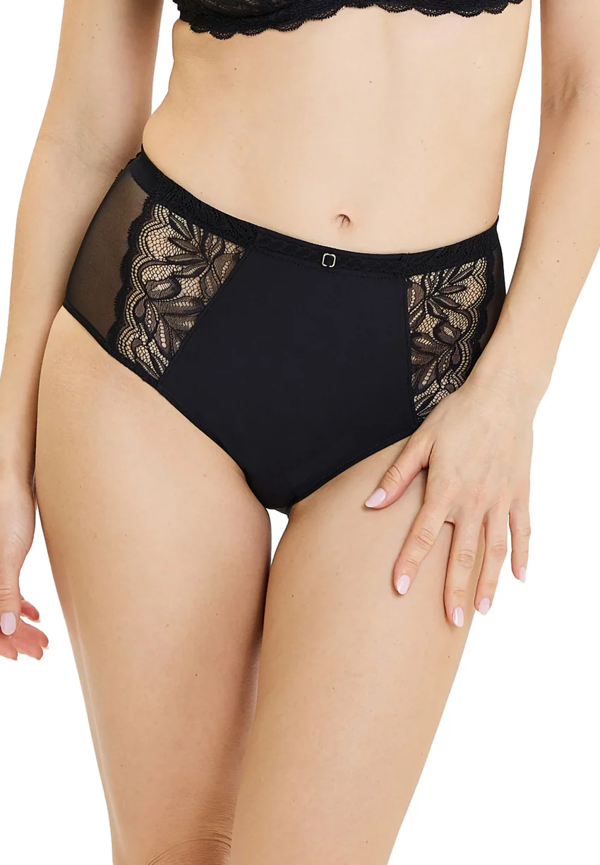 Lot de 2 culottes Suzan Noir et Ivoire