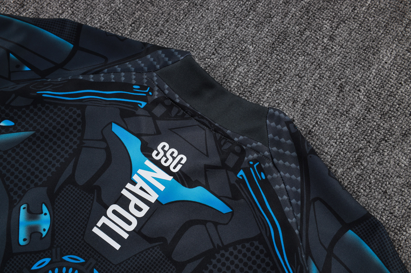 Adult/ Kids 2526 Napoli Full zipper Training Suit Gray 5