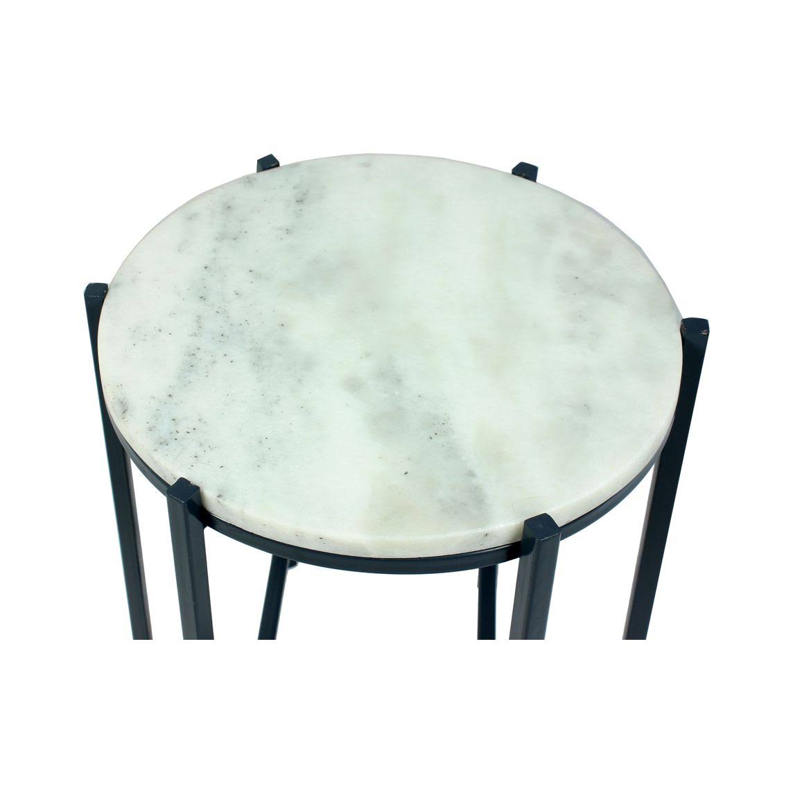 Sarreid Anise Black Side Table