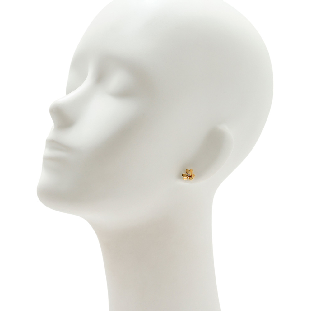 Van Cleef & Arpels Frivole Earrings 18K Yellow Gold VCARPJMN00