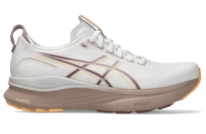 ASICS GEL-KAYANO 32 Running Shoes White/Orange Glow 1012B838-101
