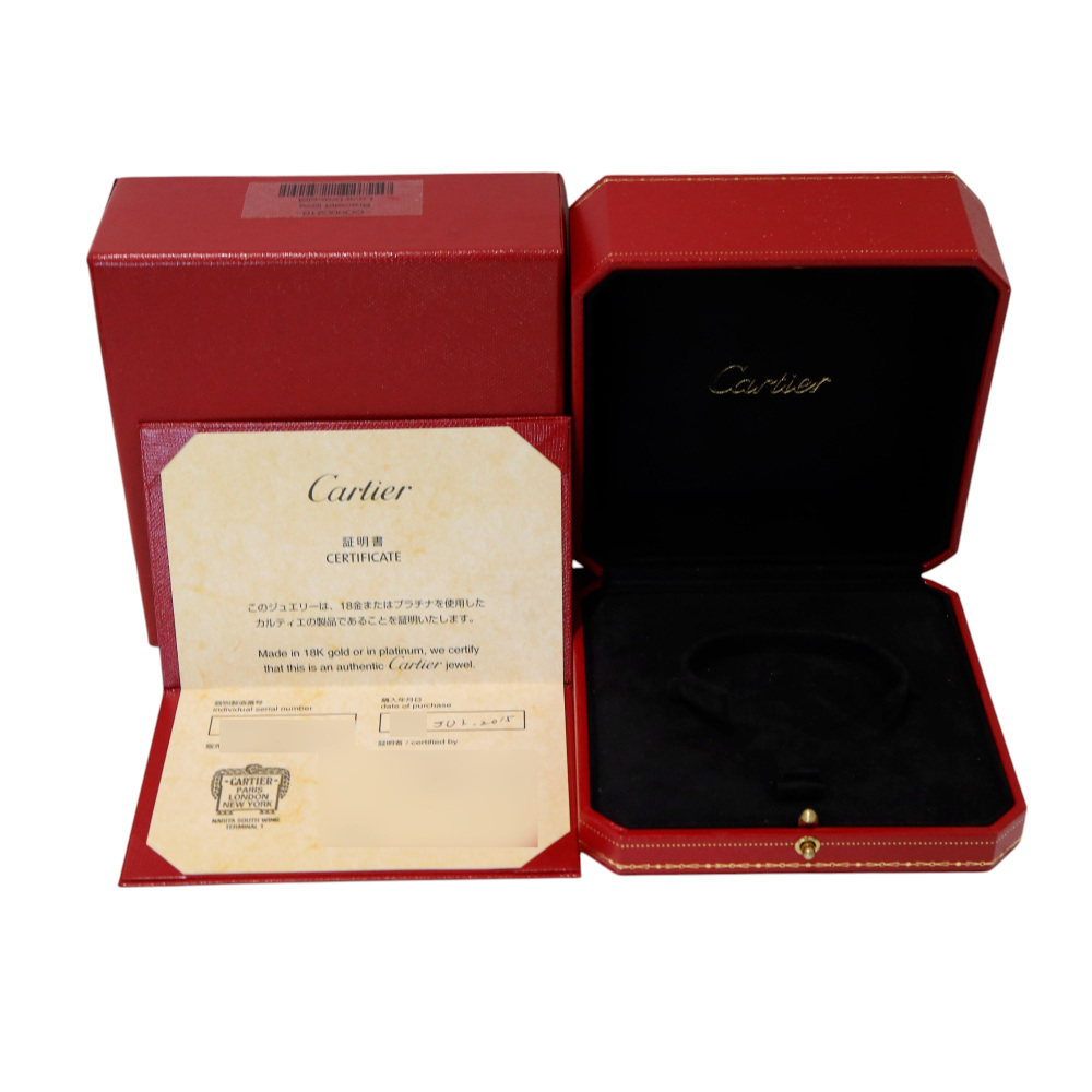 Cartier Love Open Classic Model Bracelet 18K Yellow Gold B6032400