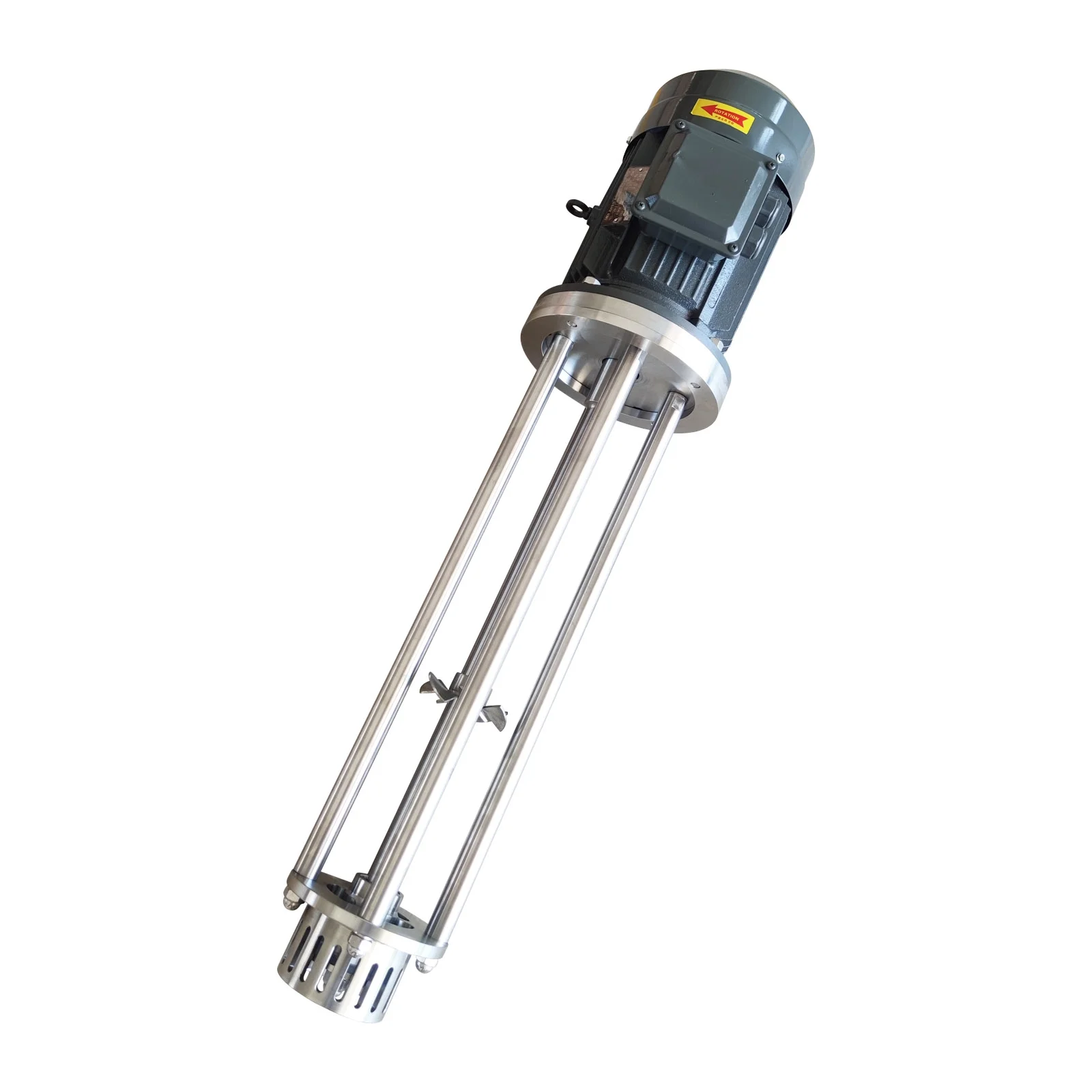 INTSUPERMAI High Shear Homogenizer Mixer Emulsifying Machine Stainless Steel 220V 4KW