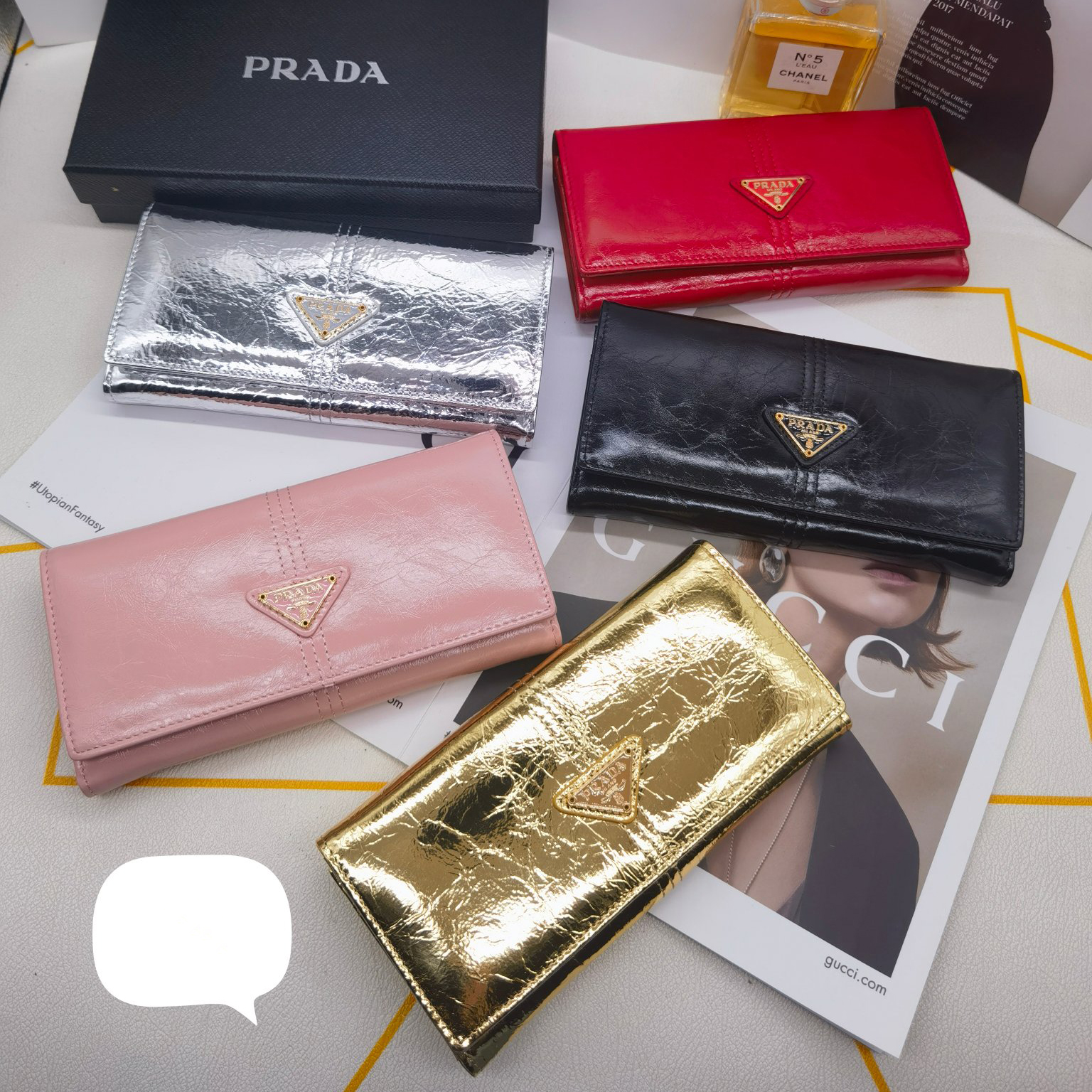 High quality Prada wallet - cnluxepick