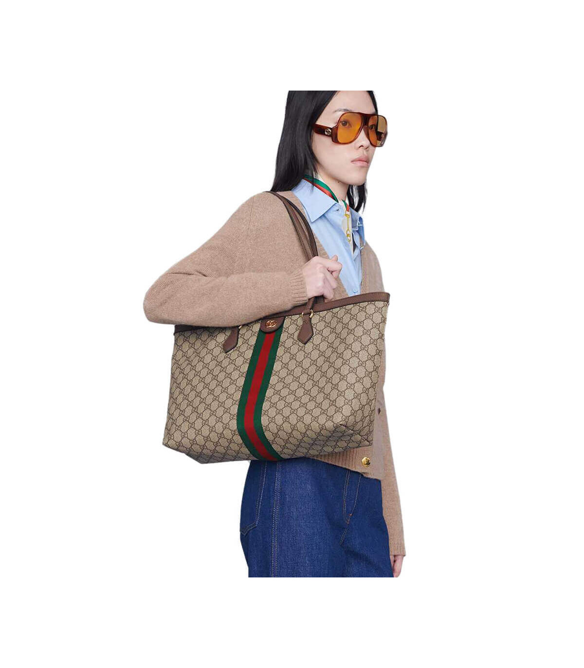 Gucci Ophidia Medium Tote Bag 38cm/15in