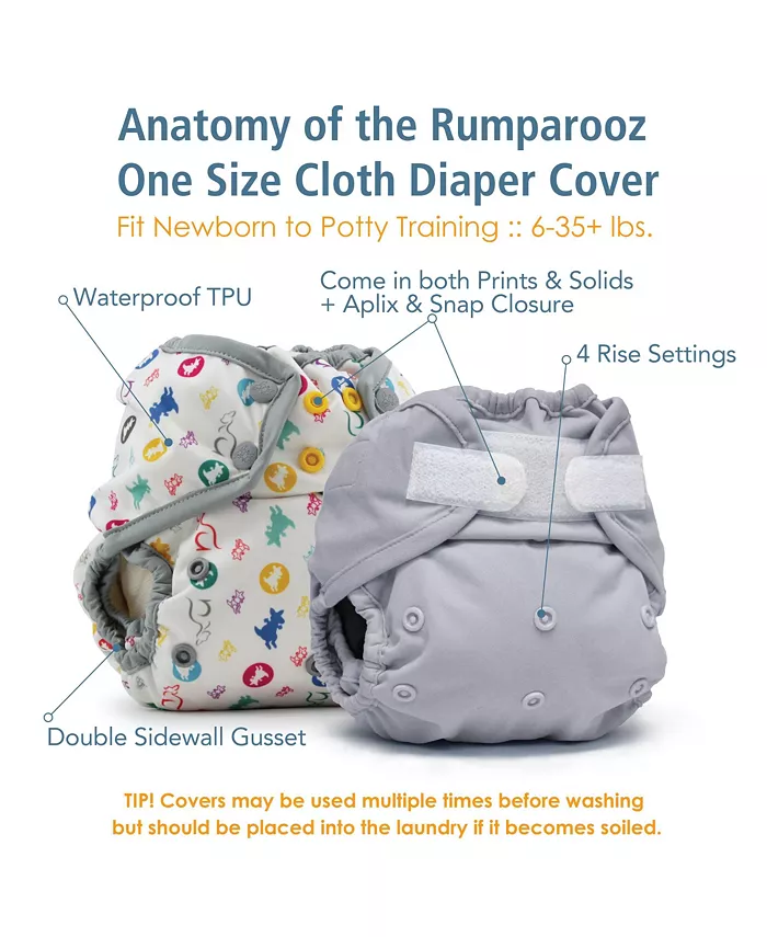 Kanga Care Rumparooz Reusable One Size Cloth Diaper Cover Snap