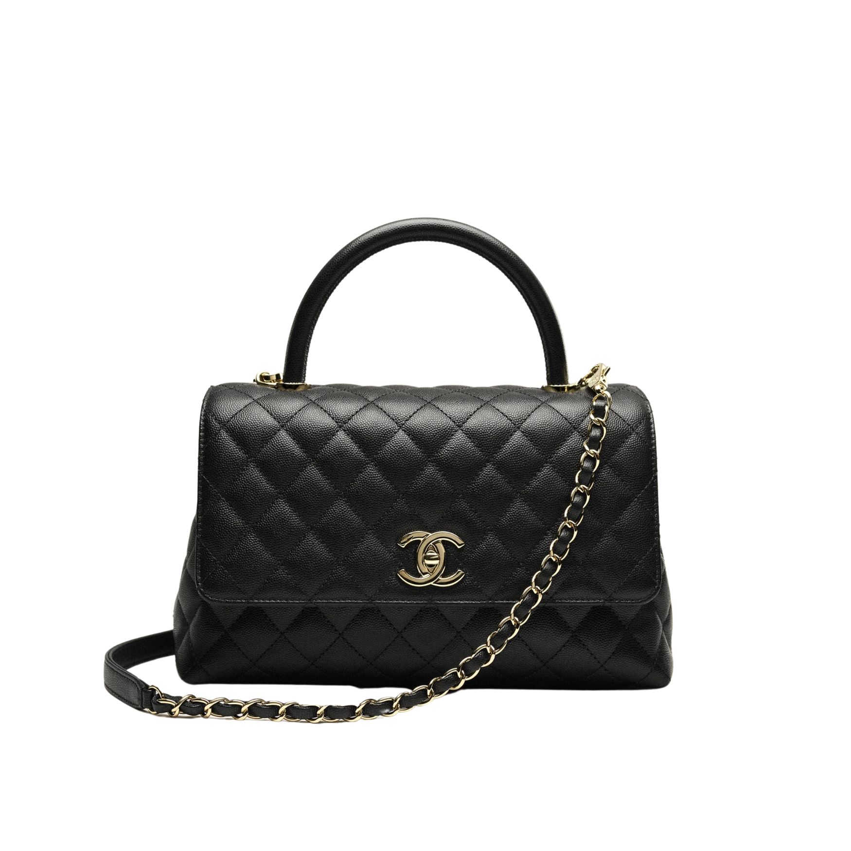 Chanel Coco Large Flap Bag With Top Handle 29cm