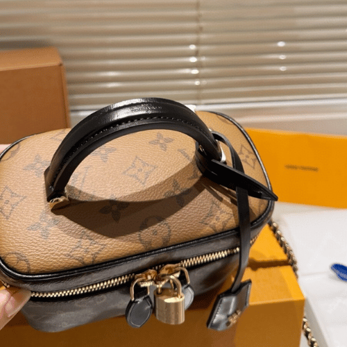 Louis Vuitton Vanity Pm Monogram Brown 7.5 Inches
