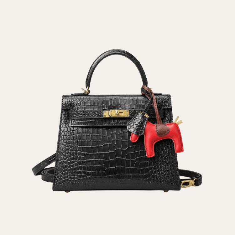 Hermès Kelly Bag Black 9.8 Inches