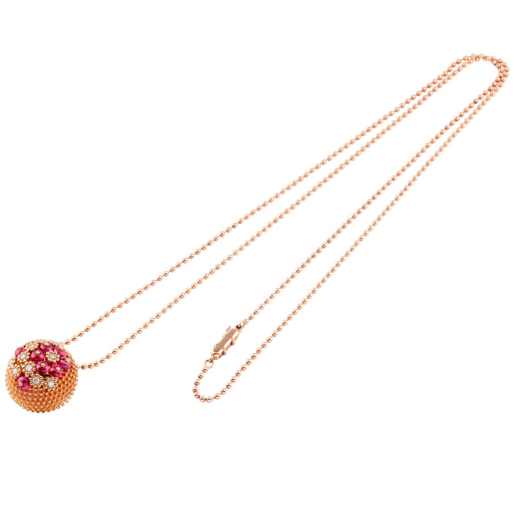 Cartier Cactus Do Necklace 18K Rose Gold N7424240