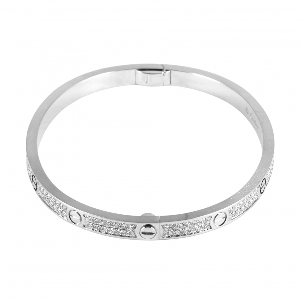 Cartier Love Sm Bracelet 18K White Gold Diamond N6710800