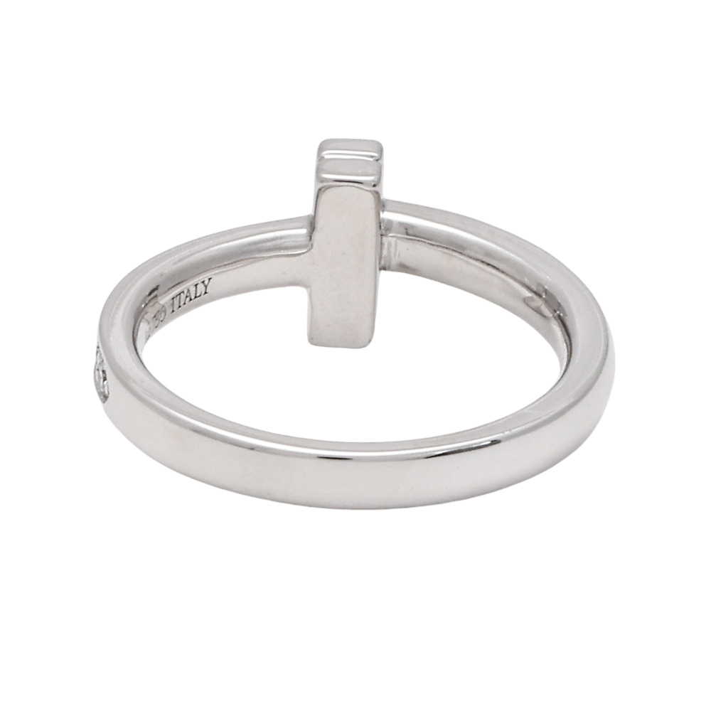 Tiffany & Co. Tiffany T T-one Ring 18K White Gold Diamond