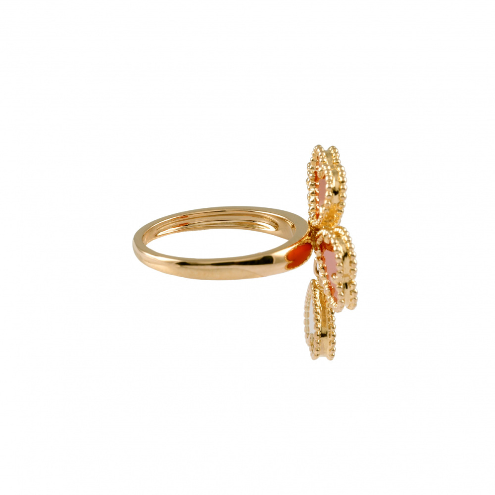 Van Cleef & Arpels Sweetheart Ring 18K Rose Gold VCARN5P600
