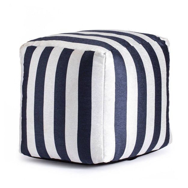 Cape May Indoor outdoor Pouf Anji Mountain