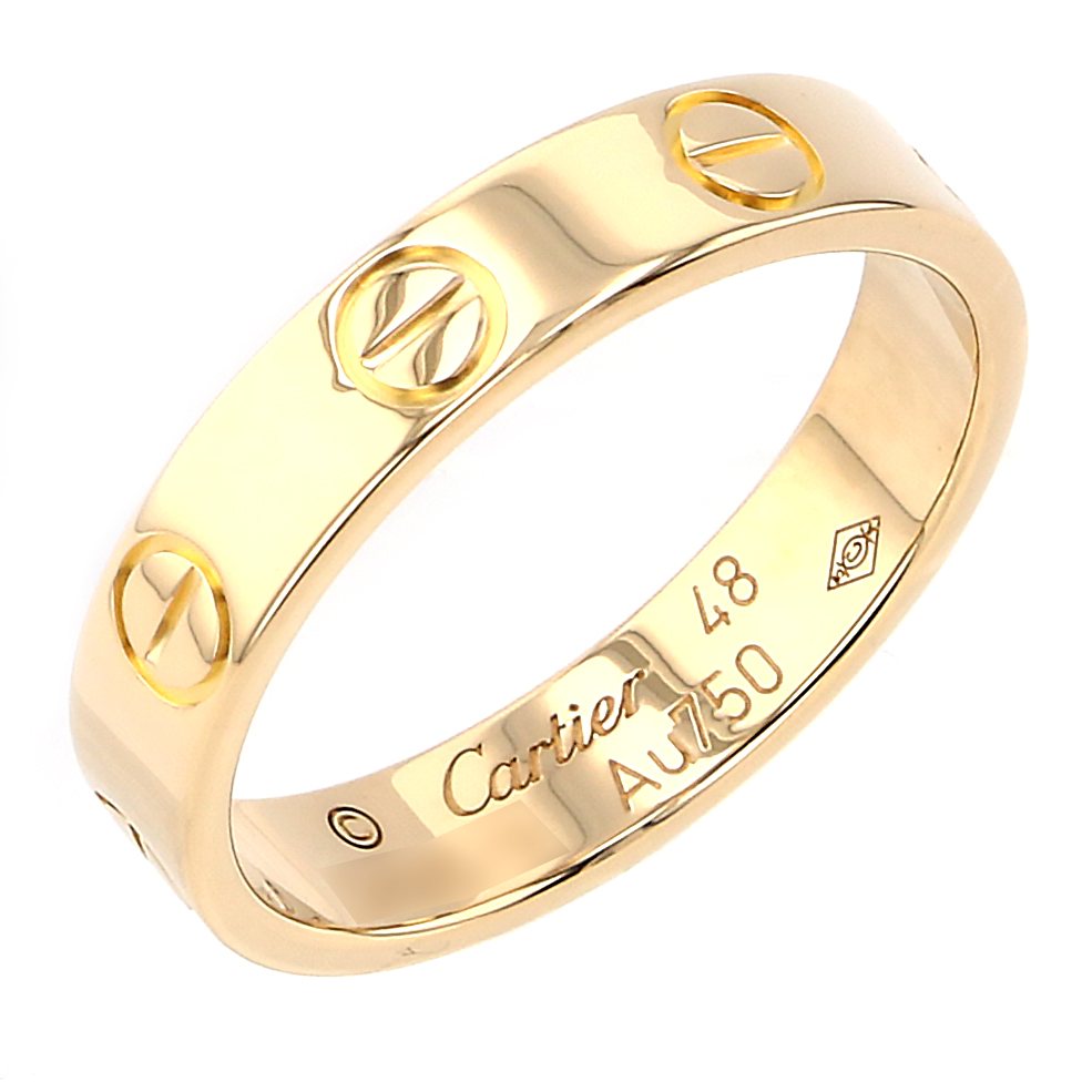 Cartier Love Ring 18K Yellow Gold