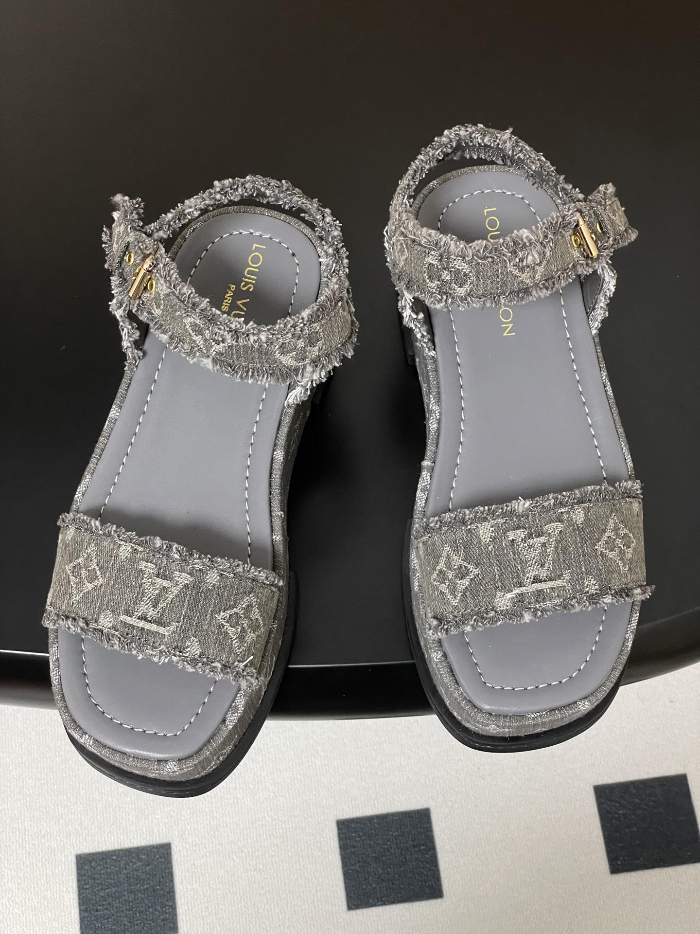 Louis Vuitton By The Pool Maya Flatform Sandal