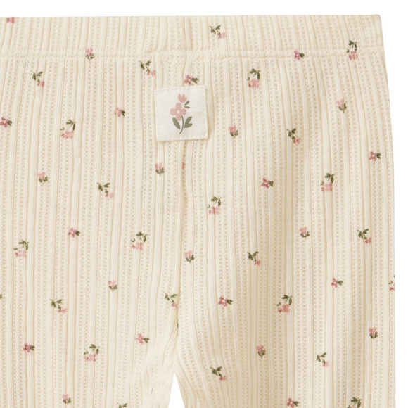 Topomini Pure Collection Baby Leggings mit Blümchen