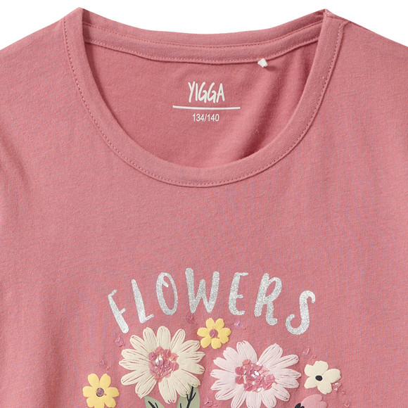 Yigga Mädchen T-Shirt aus Bio-Baumwolle