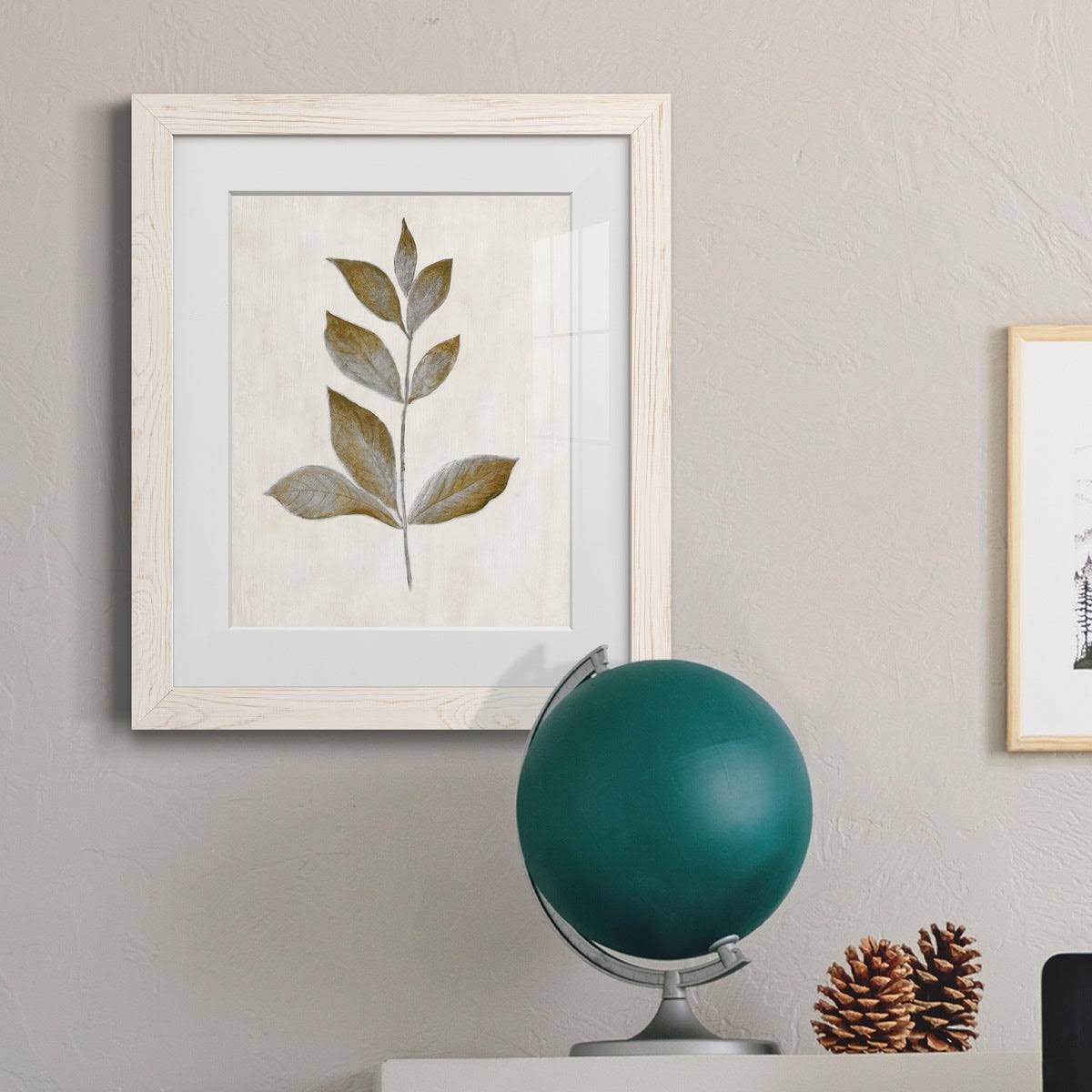 Bronze Leaf I-Premium Framed Print - Ready to Hang - 23X32 - Maple
