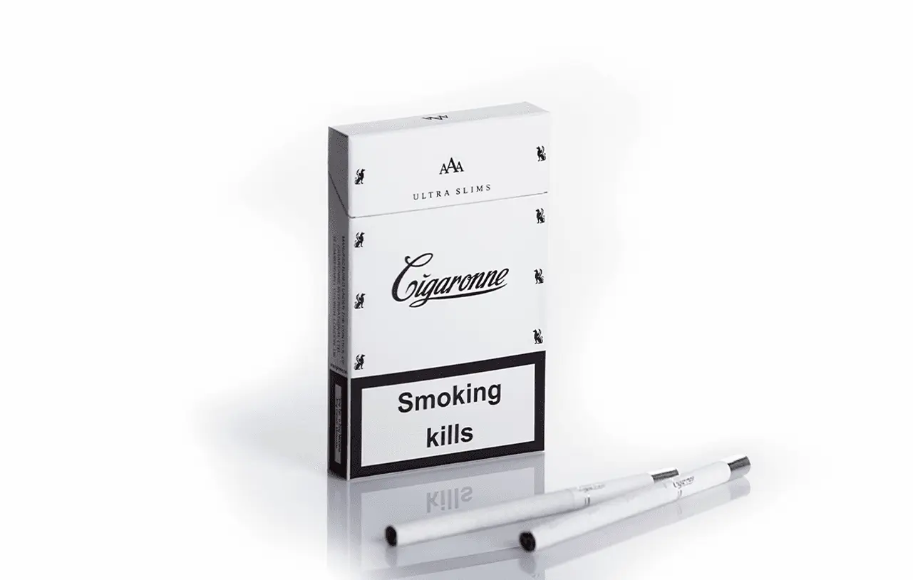 Cigaronne Ultra Slims White Cigarettes Buy Online AU - FLUXAUD SHOP